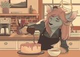cake makin