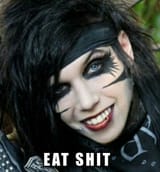 andy eat shit