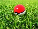 pokeball wall grass