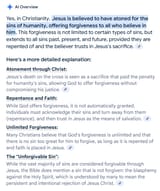 forgiveness