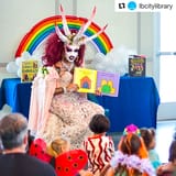 Tranny Demon Reading Time at the Michelle Obama Library