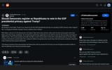Screenshot_20240714-122636 Should Democrats register as Republicans to vote in the GOP presidential primary against Trump - Registered Reddit
