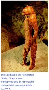 prehistoric anthro lion - oldest furry 1455714788758