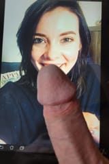 Smiling for cock