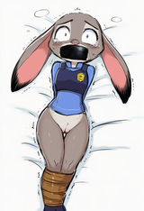 female, anthro, judy hopps, purple eyes, wide-eyed, constricted pupils, shocked, s-1657245115
