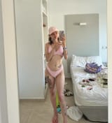 Photo by eloise🌙 on July 29, 2024. May be an image of 1 person and underwear.