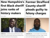 mark brave new hampshire first black sheriff indicted on felony charges