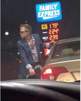 with a car