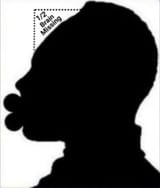Nigger Cranium brain missing silhouette Gq7F-2VXAAAA_P7