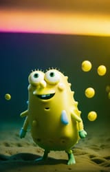 00106-304542097-SPongebob squarepants, staring at you, Beautiful Lighting, Dramatic, Color Grading, Canon50, Glamor Shot, HD, Photo