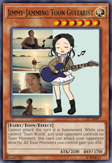 Jimmy-Jamming Toon Guitarist