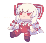 mokou fumo reflects