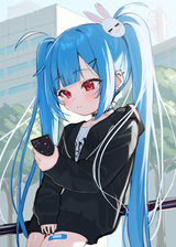 girl, original, twintails 遅い…
