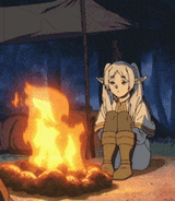 frieren-bonfire