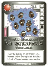 anti-matter rasisins
