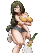 food __asui_tsuyu_boku_no_hero_academia_drawn_by_lentiyay__sample-7ec2452424e9376f17c04ea8a76f07a4