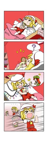 FLANDRE IN BED WITH LILY WHITE
