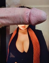 Big titted cum target