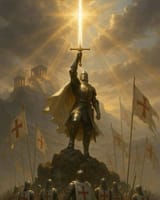 giant holy crusader paladin
