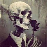 skull flower