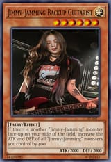 Jimmy-Jamming Backup Guitarist