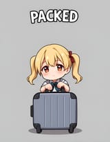 PACKED suitcase