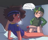 2232309 - AnonAnim Digimon Digimon_Adventure Tai_Kamiya Takeru_ T.K. _Takaishi