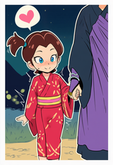 _in the style of (mario_(series) + official_art), 1__outdoors japanese festival s-3124170053