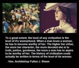 Society by the value of women