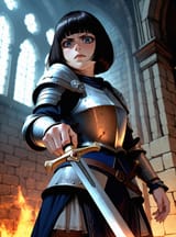 by the sword joan