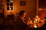 He writes