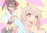 fan work, anime, girl 仲良く