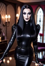 queen AI morticia