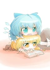 CIRNO ON MARISA READING