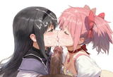 Madoka Magic-true loves kiss