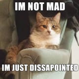 disappointed