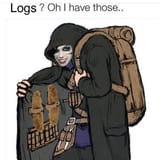 andy has logs