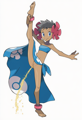 1girl, {{{{flat chest, completely flat chest, loli, aged down}}}}, Phoebe (pokem s-3995742852