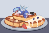 cirno sleep on russian pancakes
