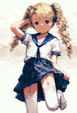 1girl, close-up, portrait, loli, aged down, child, little sister, blue eyes, lon s-1101101478
