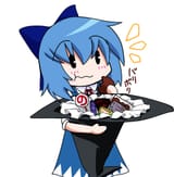 CIRNO CANDY HAT