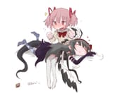 __akemi_homura_kaname_madoka_and_akuma_homura_mahou_shoujo_madoka_magica_drawn_by_buivi__bbf715324af7206080c8d212795fb67f