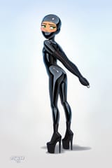Gwen Latex Doll 100