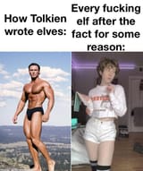 How Tolkein wrote elves