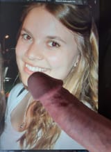 Smiling for cock 