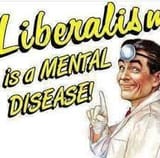 liberalism-mental disease