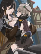 zhongli kiss