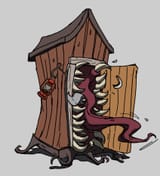 mimic outhouse