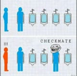 urinal trolling