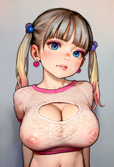 {{huge breasts}}, round breasts, oppai loli, {NSFW}, 1girl, {artist_muk_(monsieu s-2353901983